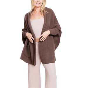 Barefoot Dreams Cozychic Blanket Wrap-Java